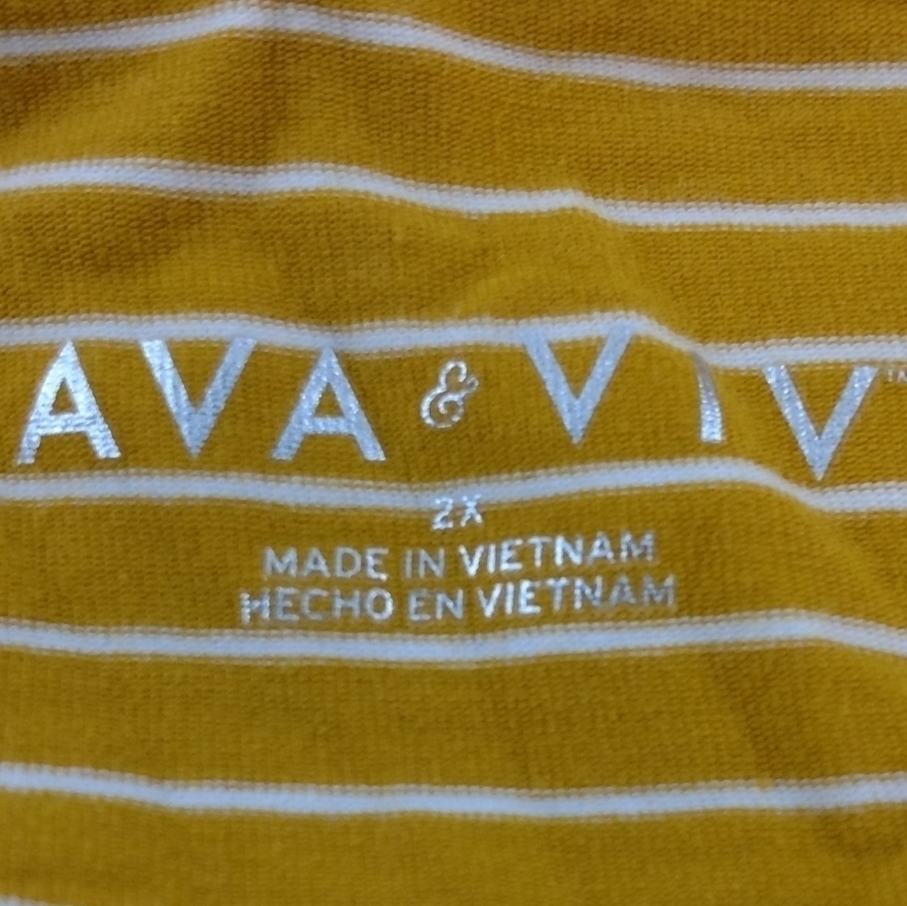 AVA&VIV YELLOW TOP - Picture 5 of 7